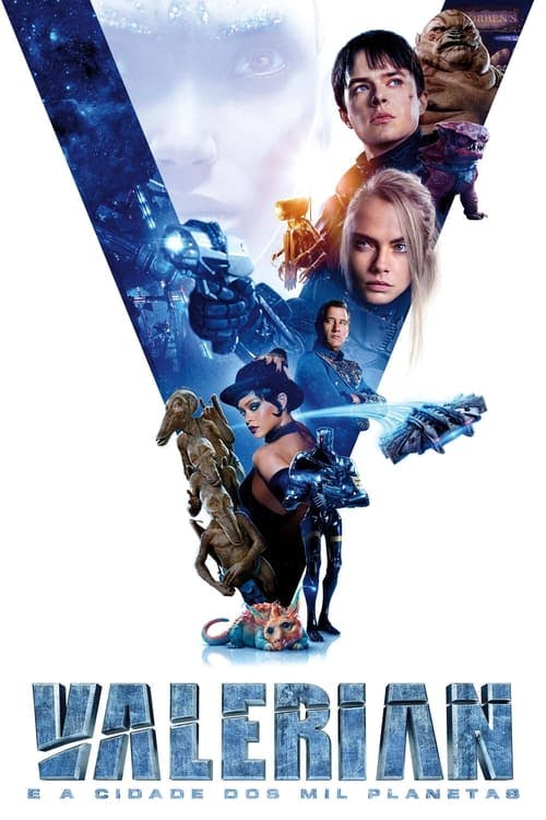 Valerian e a Cidade dos Mil Planetas poster