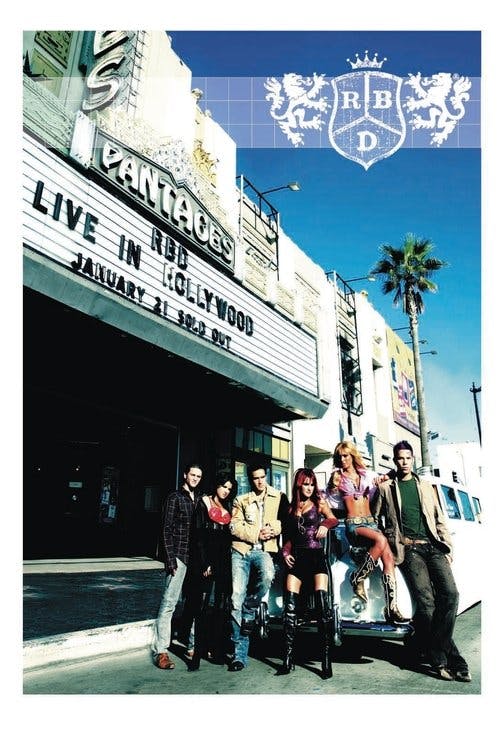 Live In Hollywood poster