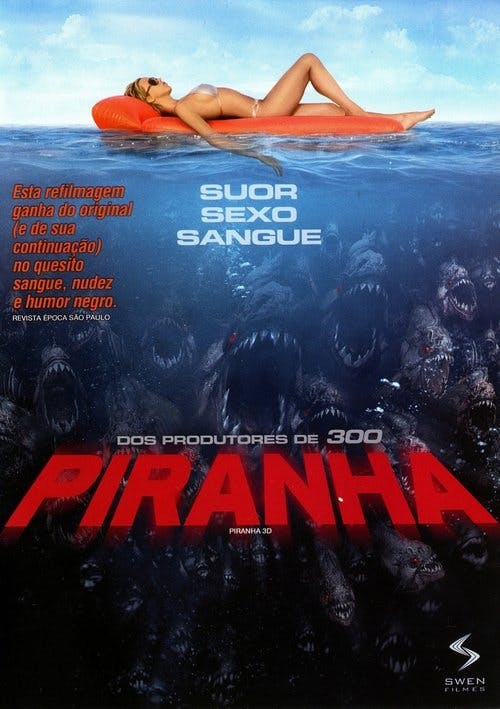 Piranha 3D poster