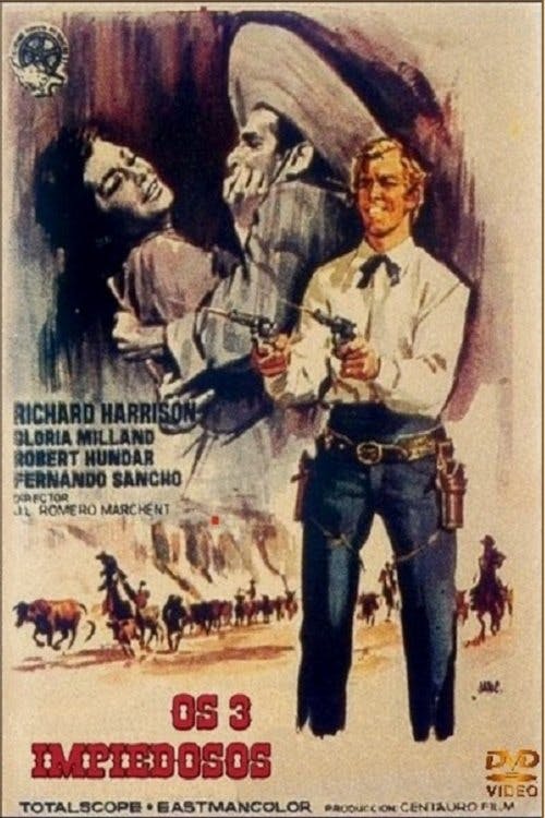 Os Três Impiedosos poster