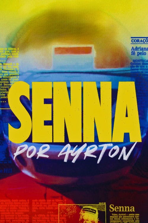 Senna por Ayrton poster