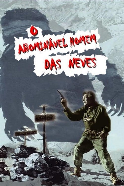 O Abominável Homem das Neves poster