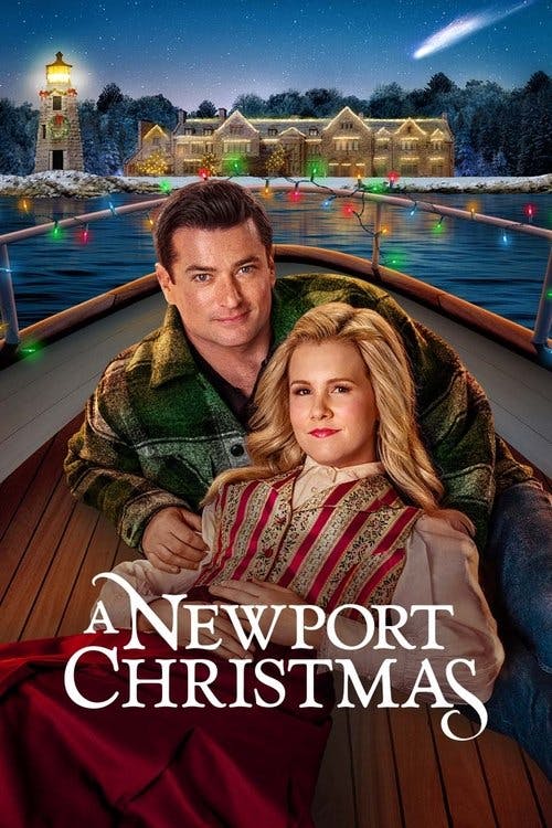 A Newport Christmas poster