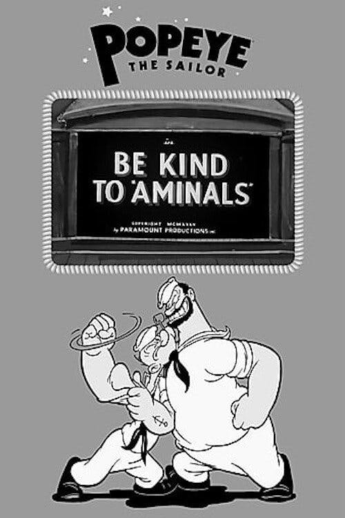 Be Kind to ‘Aminals’