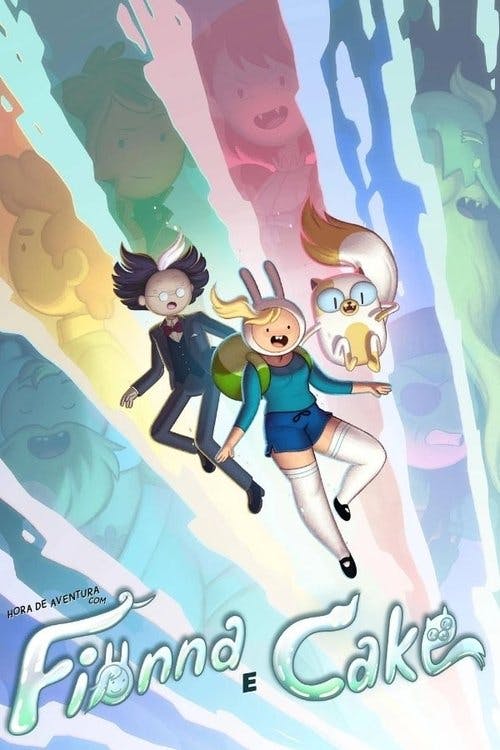 Hora de Aventura com Fionna e Cake poster