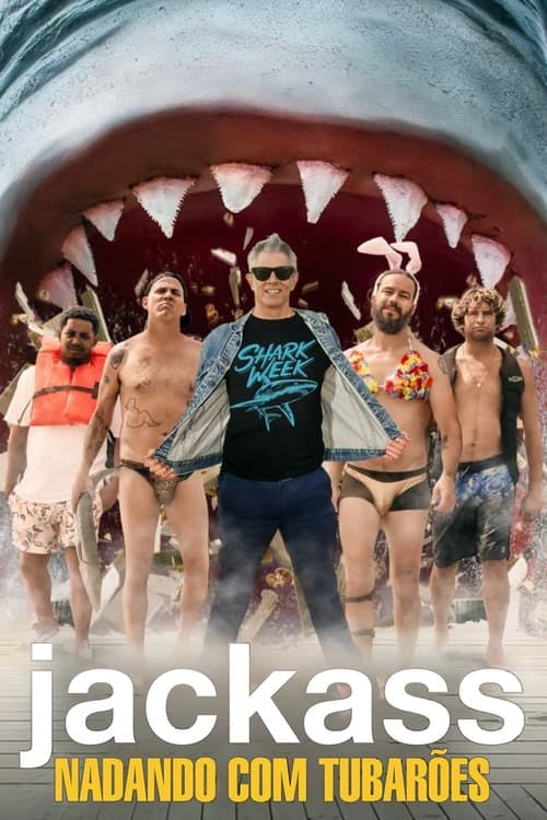 Jackass - Nadando com Tubarões poster