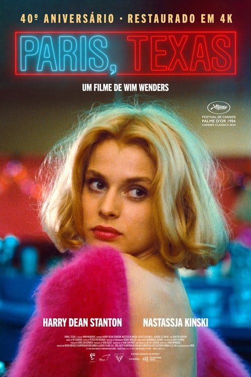 Paris, Texas poster