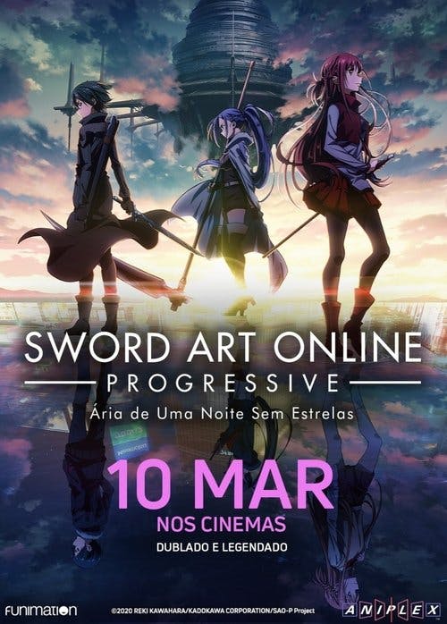 Sword Art Online Progressive: Ária de uma Noite Sem Estrelas poster