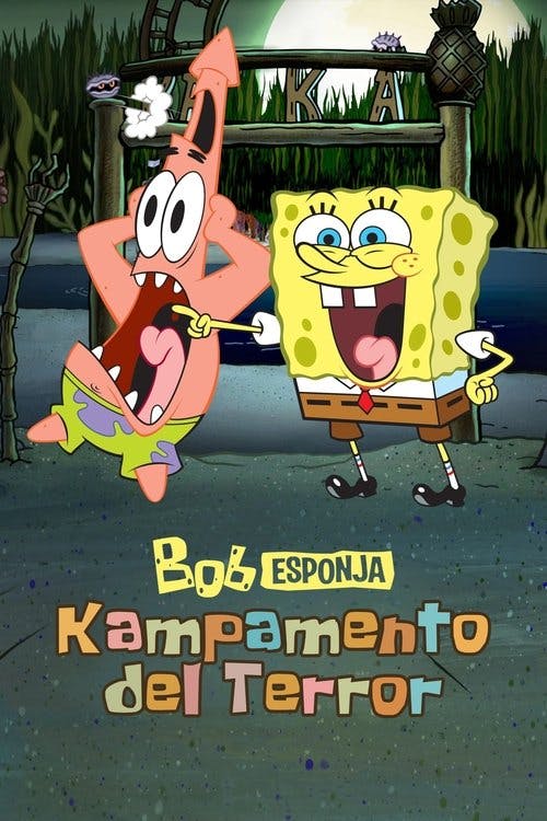 Bob Esponja: Acampamento do Terror poster