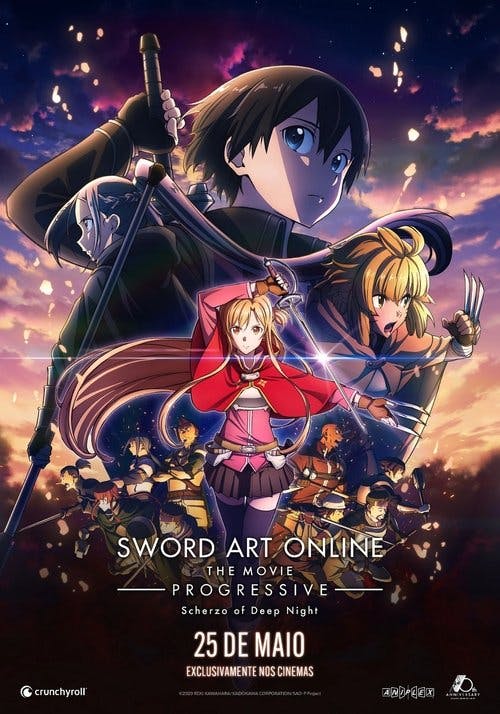 Sword Art Online Progressive: Scherzo do Crepúsculo Sombrio poster