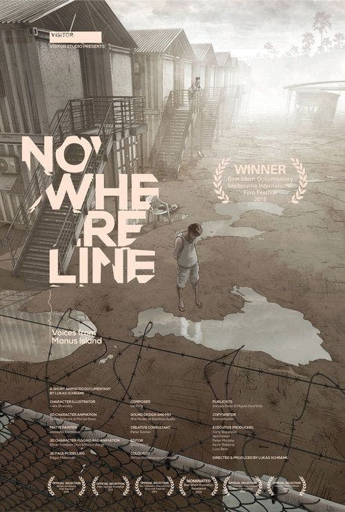 Nowhere Line: Vozes da Ilha de Manus poster