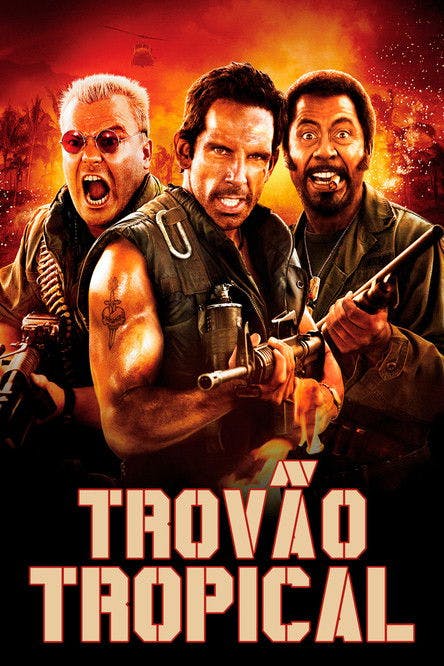 Trovão Tropical poster