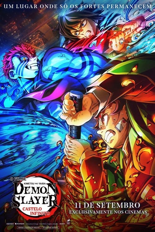 Demon Slayer: Kimetsu no Yaiba Castelo Infinito poster