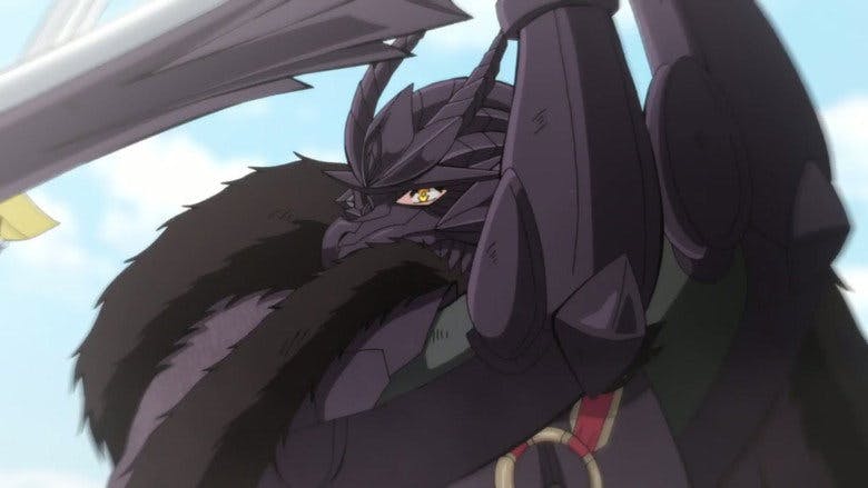 Die Kriegerprinzessin erleidet eine Niederlage