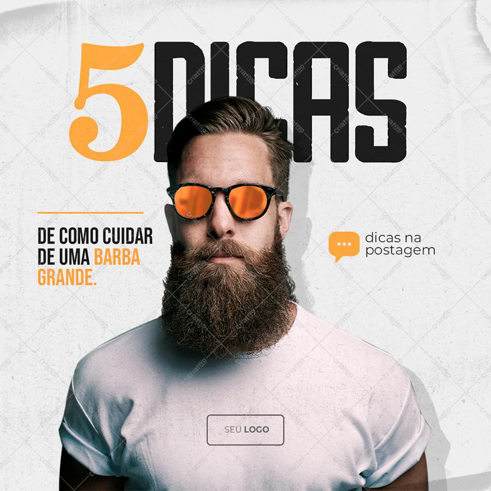 5 Dicas De Como Cuidar Da Barba - Psd