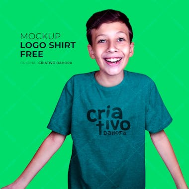 Mockup de camiseta grátis free psd