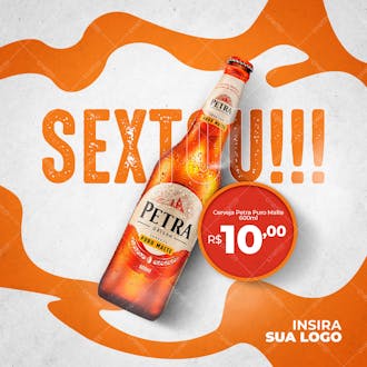 Feed social media cerveja petra