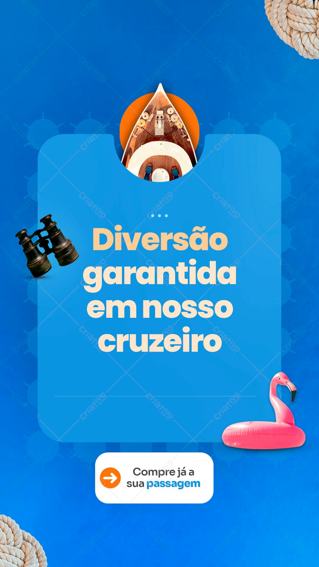 Post para Instagram Cruzeiro PSD Editável