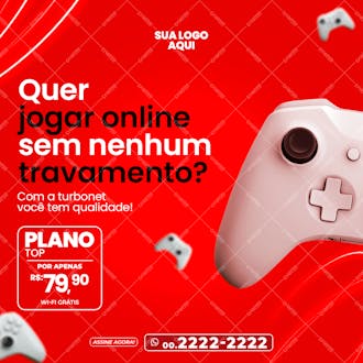 Quer jogar online sem nenhum travamento