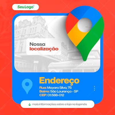 Nossa Localização - Feed