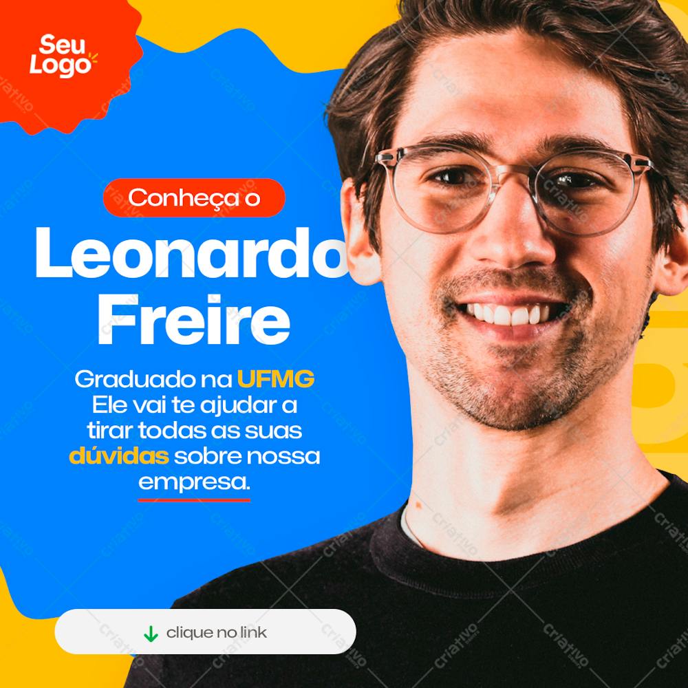 Conheça O Leonardo, Quem Irá Te Ajudar