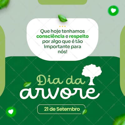 Consciência E Respeito - Dia Da Árvore