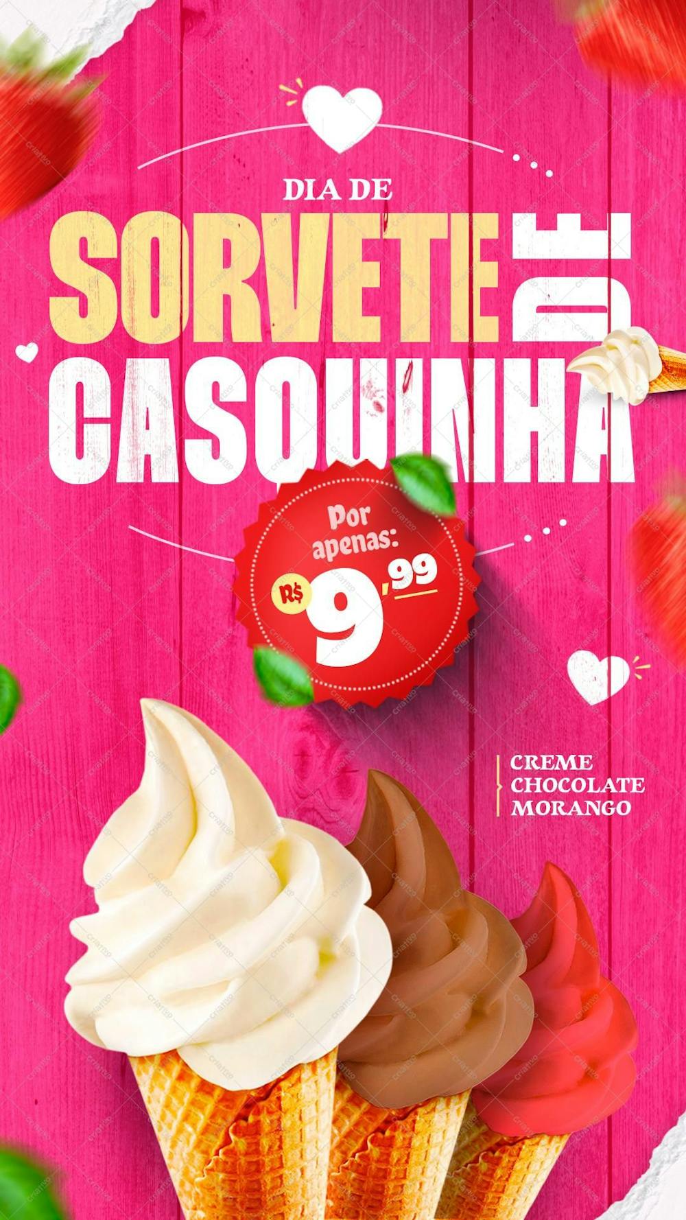 Sorvete De Casquinha -Stories