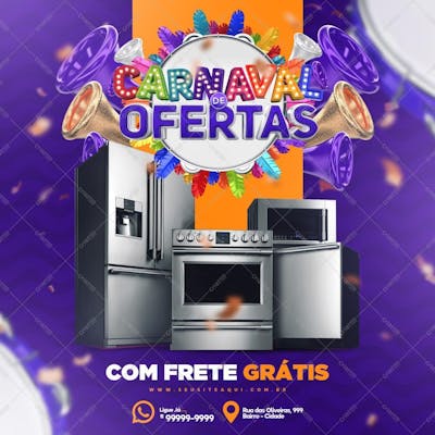 Feed Carnaval De Ofertas Eletrodomésticos