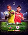 Flyer copa do mundo rumo ao hexa