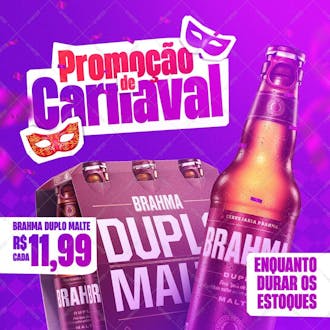 Psd social media carnaval feed