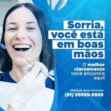 Psd Social Media Odontologia Feed