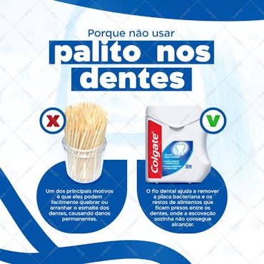 Psd Social Media Odontologia Feed