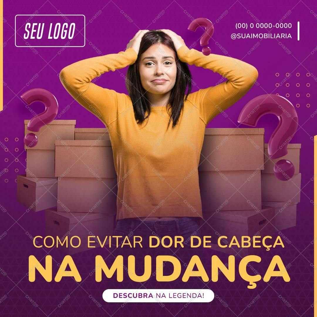 Banner para Imobiliária Mudança PSD Editável