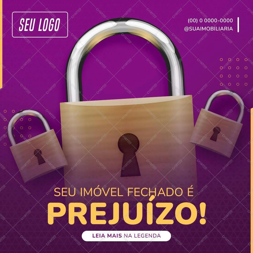 Banner para Imóveis PSD Editável