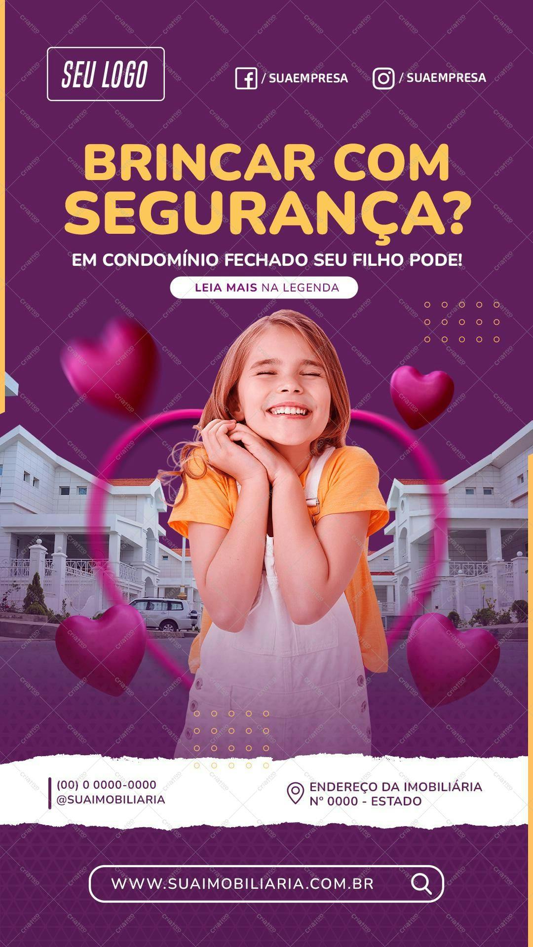 Flyer para Condomínio Fechado PSD Editável