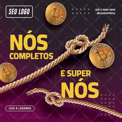 Feed - Nós Completos E Super Nós - Psd