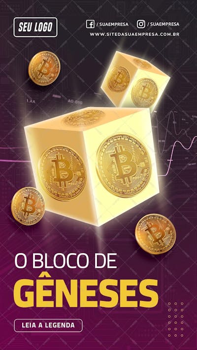 Story - Bloco Gêneses - Psd