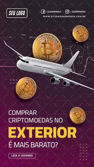 Story comprar criptomoedas no exterior psd