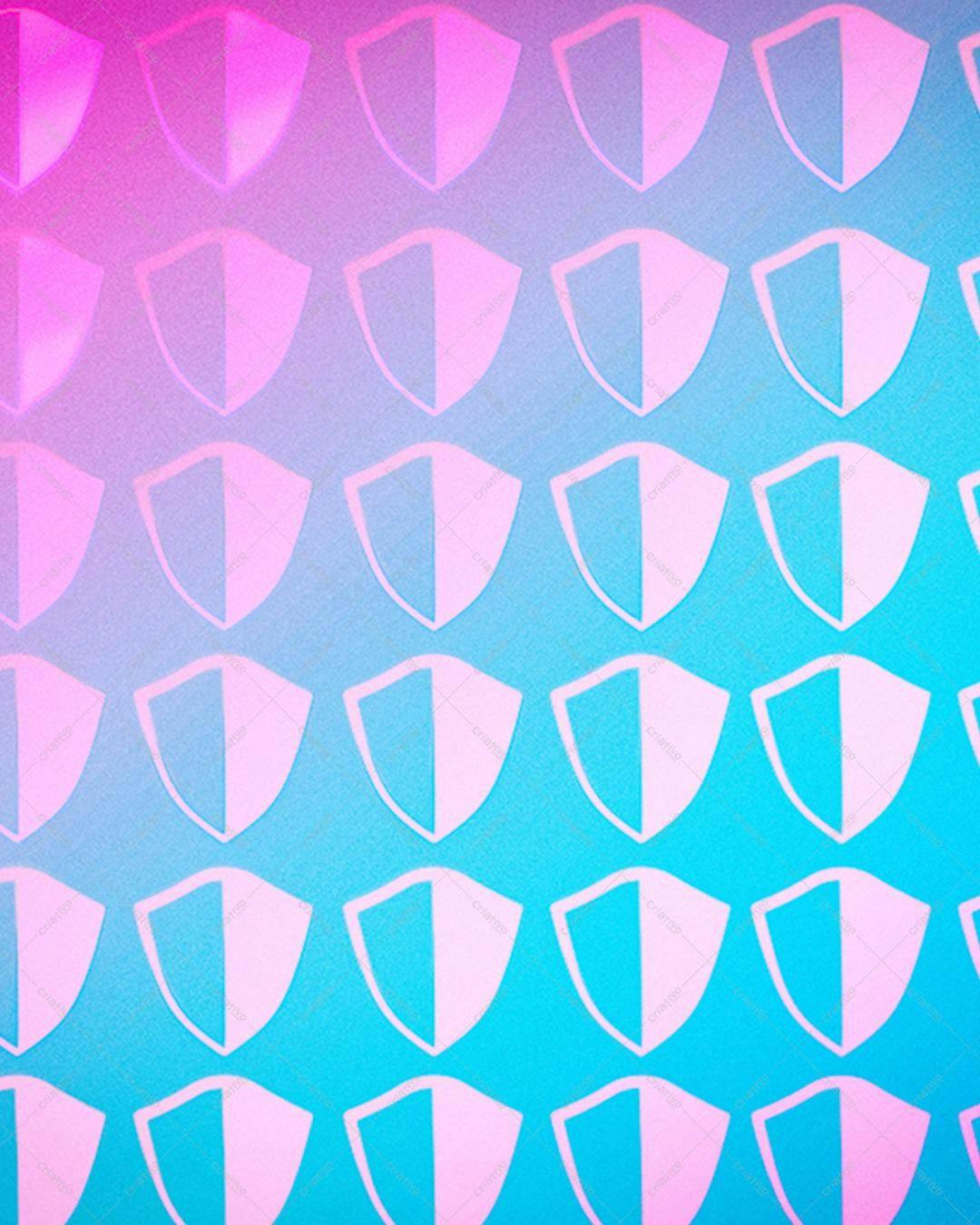 Textura Escudo Rosa e Azul para Fundo