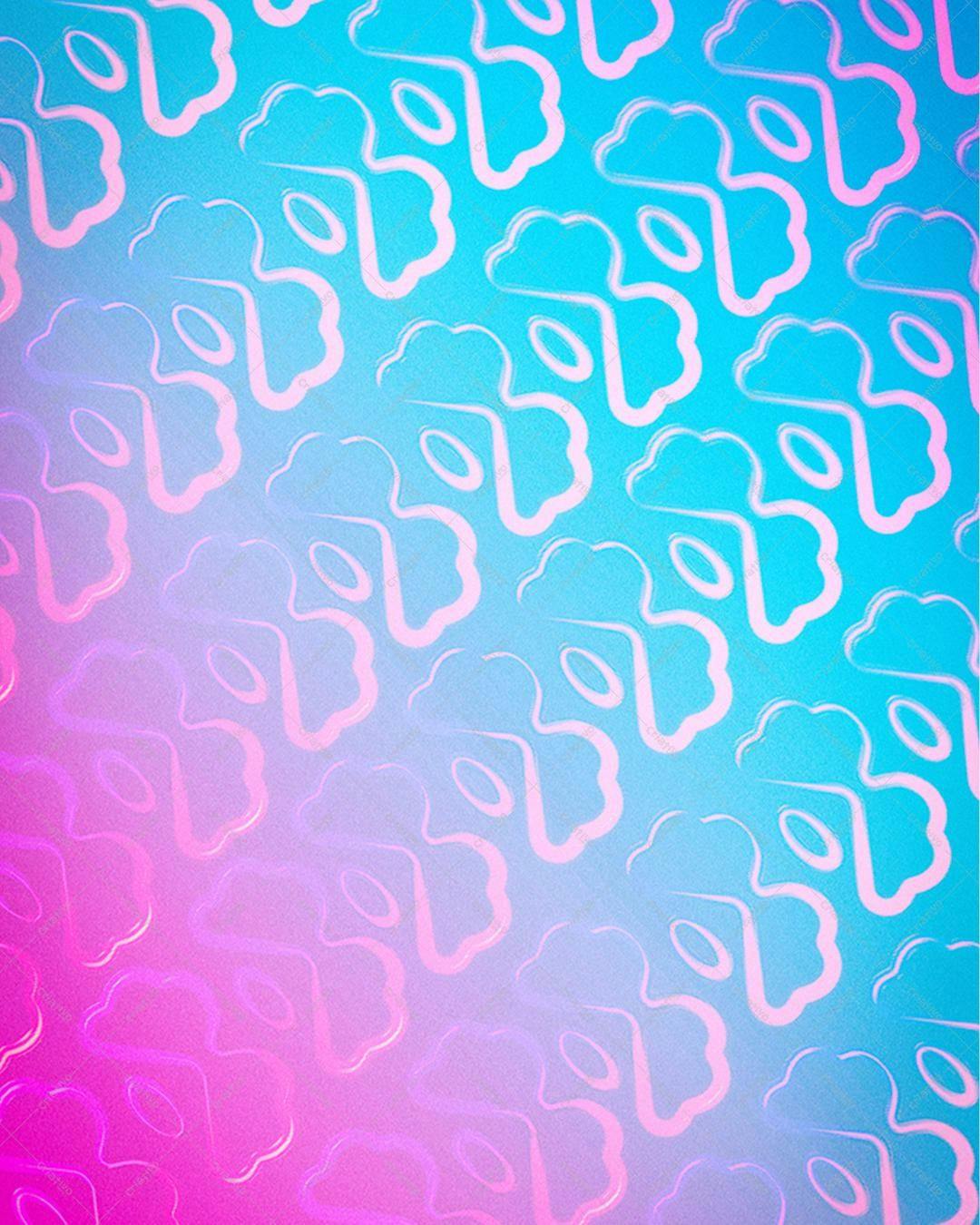 Textura Abstrata Rosa e Azul para Fundo