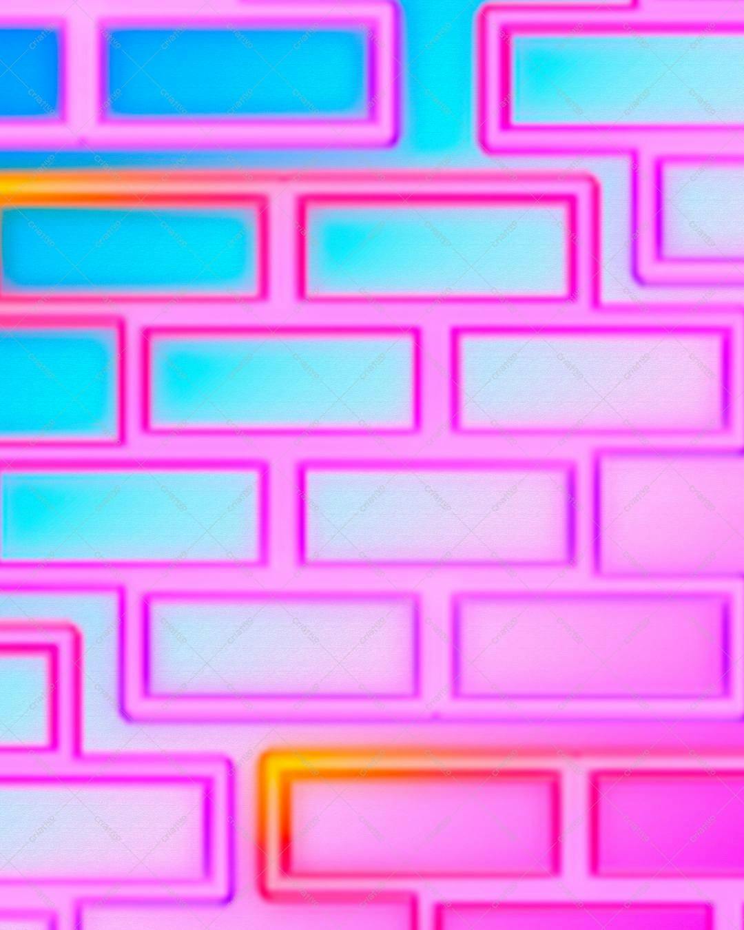 Textura Neon Rosa e Azul para Fundo Moderno
