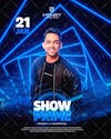 Flyer show prime henry freitas social media psd editavel