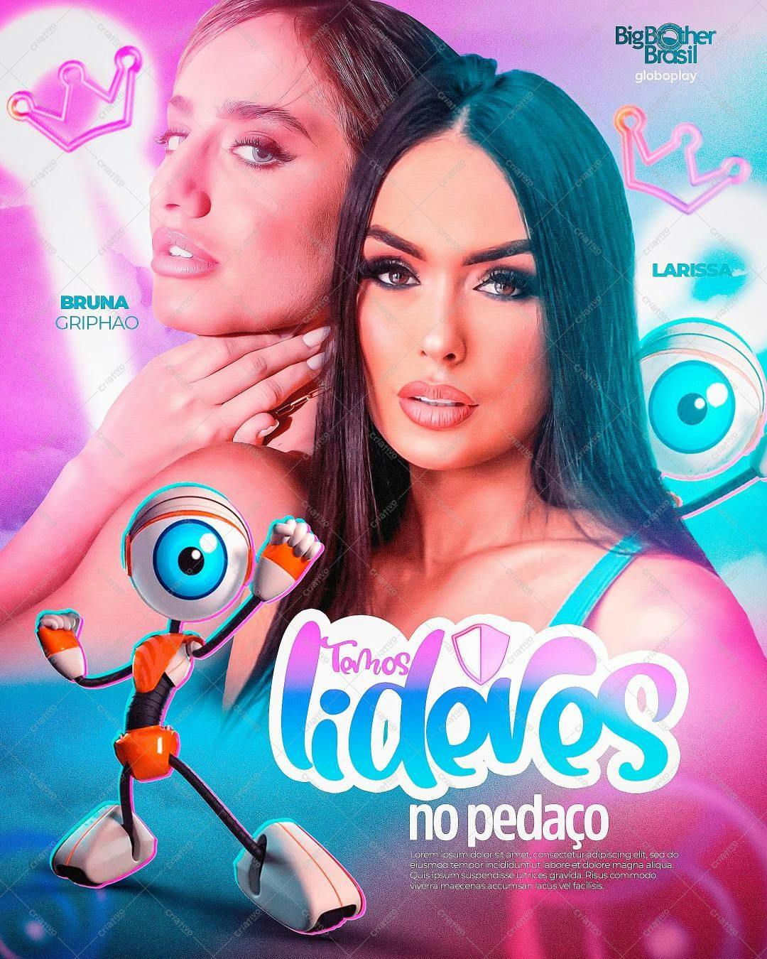 Flyer Big Brother Brasil PSD Editável