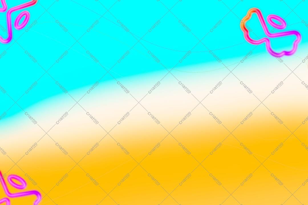 Textura Degradê Azul e Amarelo para Fundo