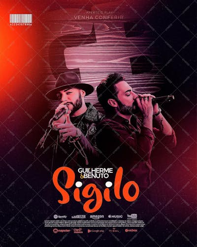 Flyer De Eventos Guilherme E Benuto - Psd