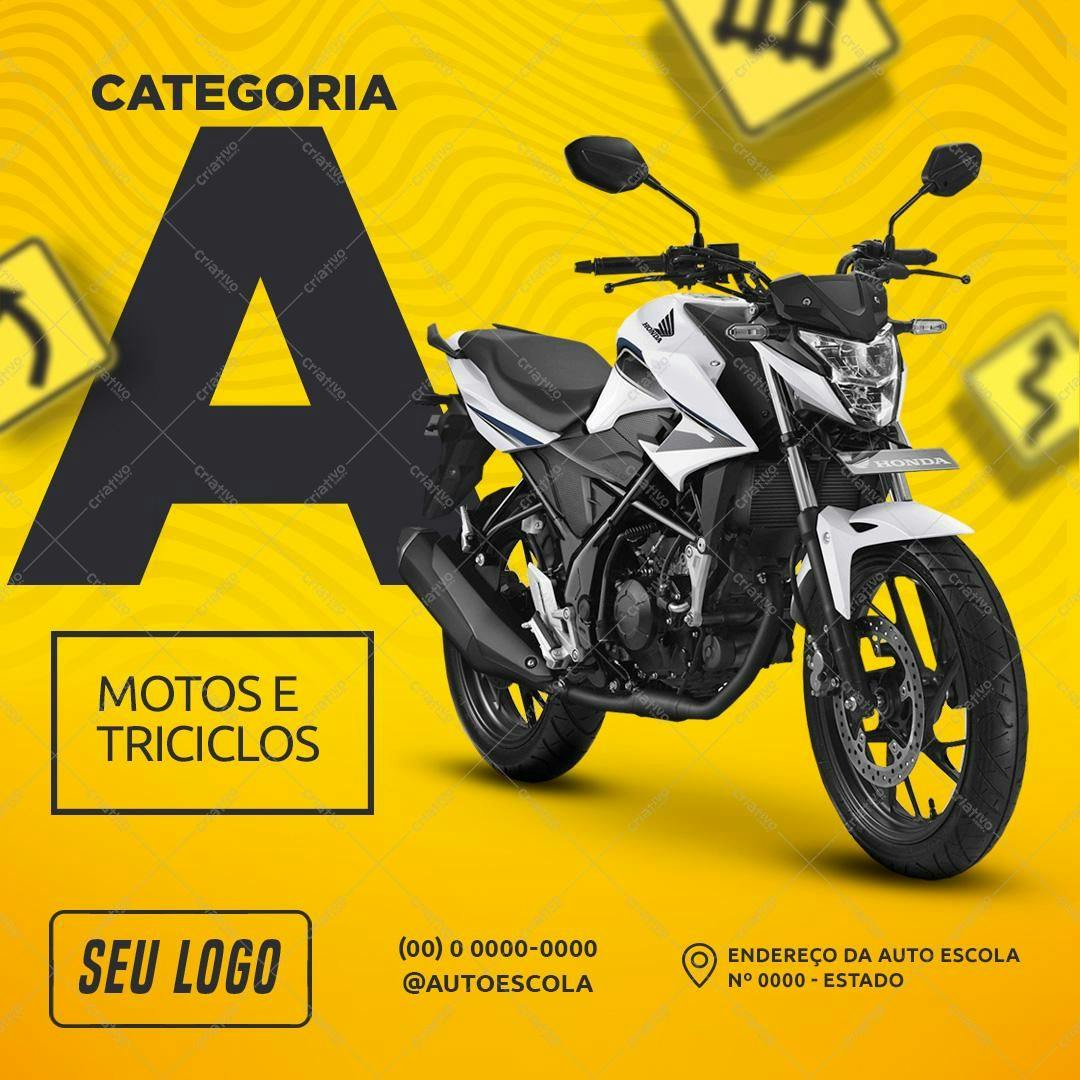 Banner para Autoescola PSD Editável