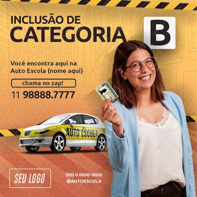 Feed - Inclusão De Categoria B - Psd