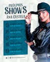 Próximos shows ana castela