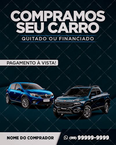 Feed Compramos Seu Carro