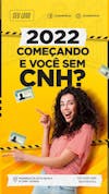 Feed 2022 começando e você sem cnh psd